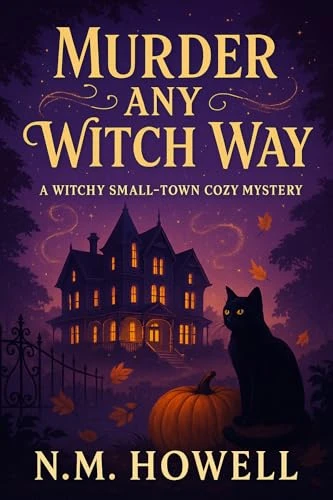 Murder Any Witch Way: A Witchy Small-Town Cozy Mystery (Brimstone Bay Book 1)
