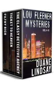 The Lou Fleener Private Eye Series: Books 4-6 (Lou Fleener Thrillers Book 12)