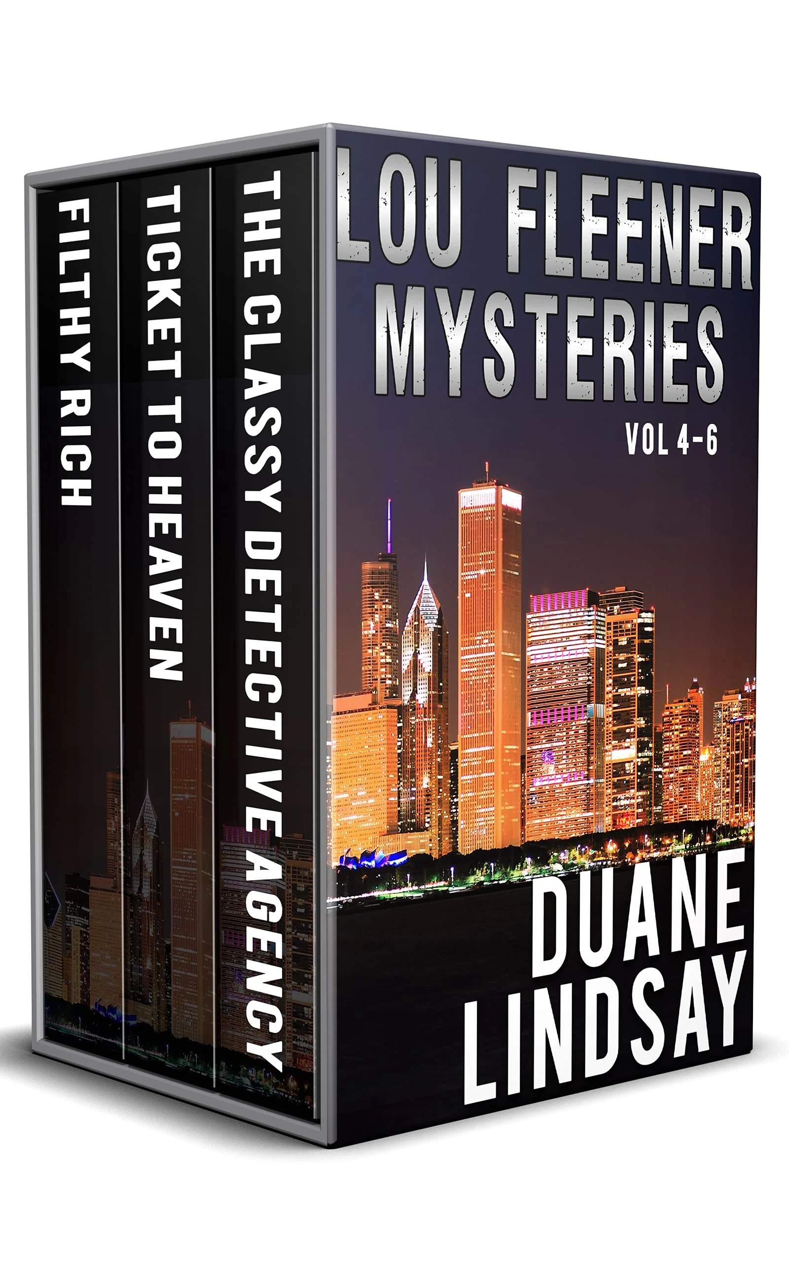 The Lou Fleener Private Eye Series: Books 4-6 (Lou Fleener Thrillers Book 12)