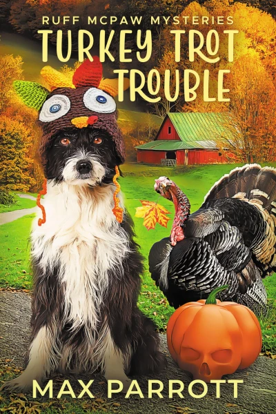 Turkey Trot Trouble: A Cozy Animal Mystery (Ruff McPaw Mysteries Book 8)