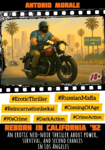 Reborn in California ’92: An erotic neo-noir thriller about power, survival, and second chances in Los Angeles