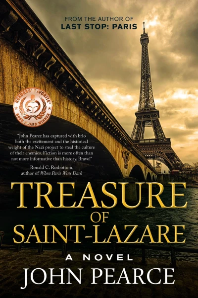 Treasure of Saint-Lazare: The war, an exquisite lost painting men have killed for, and a love that will not die. (The Eddie Grant Series Book 1)